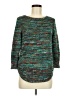 Studio Works Tweed Teal Pullover Sweater Size M - photo 1