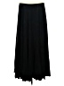 Chico's 100% Polyester Solid Black Formal Skirt Size Lg (2) - photo 2