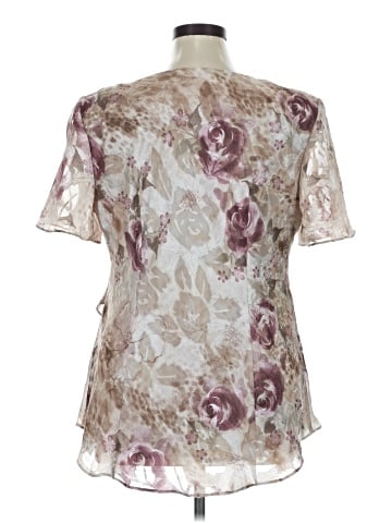 R&M Richards Short Sleeve Blouse (view 2)