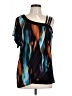 Studio Y 100% Polyester Teal Sleeveless Blouse Size L - photo 1
