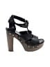 Stuart Weitzman Black Sandals Size 8 (wide) - photo 1