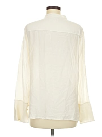 Point Sur Long Sleeve Silk Top (view 2)