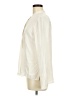 Point Sur 100% Silk Ivory Long Sleeve Silk Top Size M - photo 5