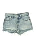 Levi's 100% Cotton Blue Denim Shorts Size 24 waist - photo 1