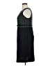 Danny And Nicole Houndstooth Black Cocktail Dress Size 16 - photo 5