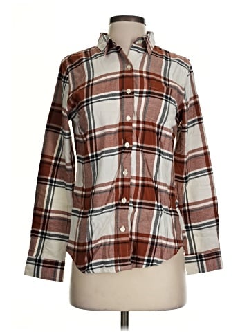 Weatherproof Long Sleeve Button-Down Shirt (view 1)