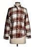 Weatherproof Plaid Brown Long Sleeve Button-Down Shirt Size S - photo 1