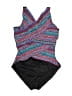 Miraclesuit Chevron-herringbone Black One Piece Swimsuit One size - photo 1