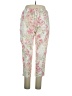 J.Jill Floral Pink Casual Pants Size L - photo 2