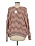 World Market 100% Polyester Chevron-herringbone Brown Pullover Sweater One size - photo 2