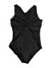 Miraclesuit Chevron-herringbone Black One Piece Swimsuit One size - photo 2