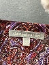 Daniel Rainn 100% Polyester Paisley Burgundy 3/4 Sleeve Blouse Size XS - photo 7