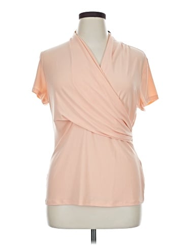 DKNY Short Sleeve Blouse (view 1)