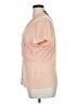 DKNY Pink Short Sleeve Blouse Size XL - photo 5