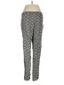 H&M Print Gray Casual Pants Size 6 - photo 2