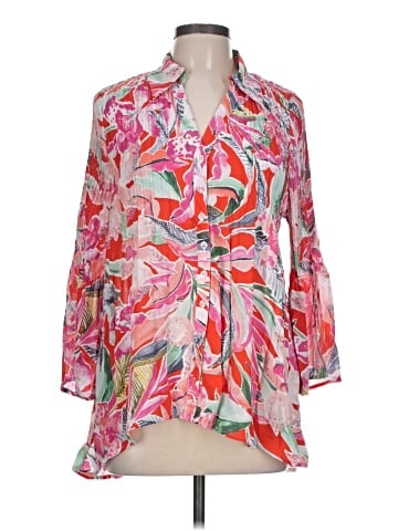 Sunny Leigh 3/4 Sleeve Blouse (view 1)