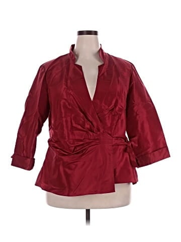 Lafayette 148 New York Silk Blazer (view 1)