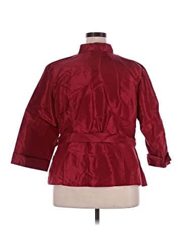 Lafayette 148 New York Silk Blazer (view 2)