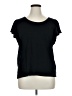 Max Studio Black Short Sleeve Top Size XL - photo 1