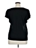 Max Studio Black Short Sleeve Top Size XL - photo 2