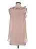 Maeve 100% Polyester Pink Sleeveless Blouse Size 2 (petite) - photo 2