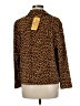 Briggs New York Animal Print Gold Blazer Size M (petite) - photo 2