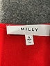 Milly 100% Silk Red Sleeveless Silk Top Size 6 - photo 7