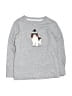 Janie and Jack Silver Long Sleeve T-Shirt Size 4 - photo 1