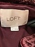 Ann Taylor LOFT Burgundy Jacket Size XS - photo 6