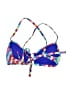 Speedo Print Blue Swimsuit Top Size Sm (32) - photo 2