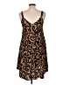 Unbranded Paisley Brown Casual Dress Size L (estimated) - photo 2