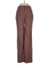 Calvin Klein Chevron-herringbone Brown Wool Pants Size 8 - photo 1