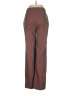 Calvin Klein Chevron-herringbone Brown Wool Pants Size 8 - photo 2