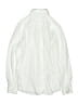 Cat & Jack Solid Ivory Long Sleeve Button-Down Shirt Size 12 - 14 - photo 2