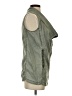 Marrakech 100% Lyocell Gray Green Denim Vest Size XS - photo 4