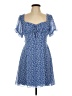 B. Darlin 100% Polyester Paisley Blue Casual Dress Size 11 - 12 - photo 1
