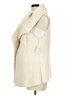 Dolce Cabo 100% Polyester Ivory Faux Fur Vest Size M - photo 5
