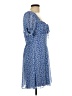 B. Darlin 100% Polyester Paisley Blue Casual Dress Size 11 - 12 - photo 4