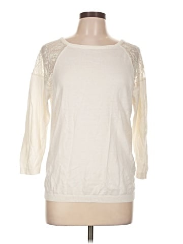 Ann Taylor Factory 3/4 Sleeve Top (view 1)