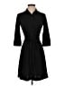 Express 100% Polyester Black Casual Dress Size 3 - 4 - photo 1