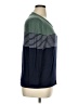 Market and Spruce Color Block Green Pullover Sweater Size XL - photo 4