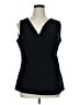 DKNY Black Sleeveless Blouse Size XL - photo 1
