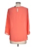 The Limited 100% Polyester Orange 3/4 Sleeve Blouse Size L - photo 2