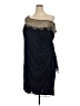 Xscape 100% Polyester Blue Cocktail Dress Size 22 - photo 1