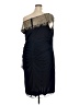 Xscape 100% Polyester Blue Cocktail Dress Size 22 - photo 2