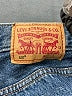 Levi's 100% Cotton Blue Denim Shorts Size 28 waist - photo 3
