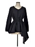 Ashley Stewart 100% Polyester Black Long Sleeve Top Size 10 Plus - photo 1
