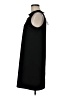 Aqua Solid Black Casual Dress Size M - photo 5
