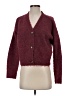 Lucky Brand Tweed Burgundy Cardigan Size XS - photo 1