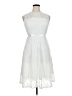JJ's House 100% Polyester White Cocktail Dress Size XL - photo 1